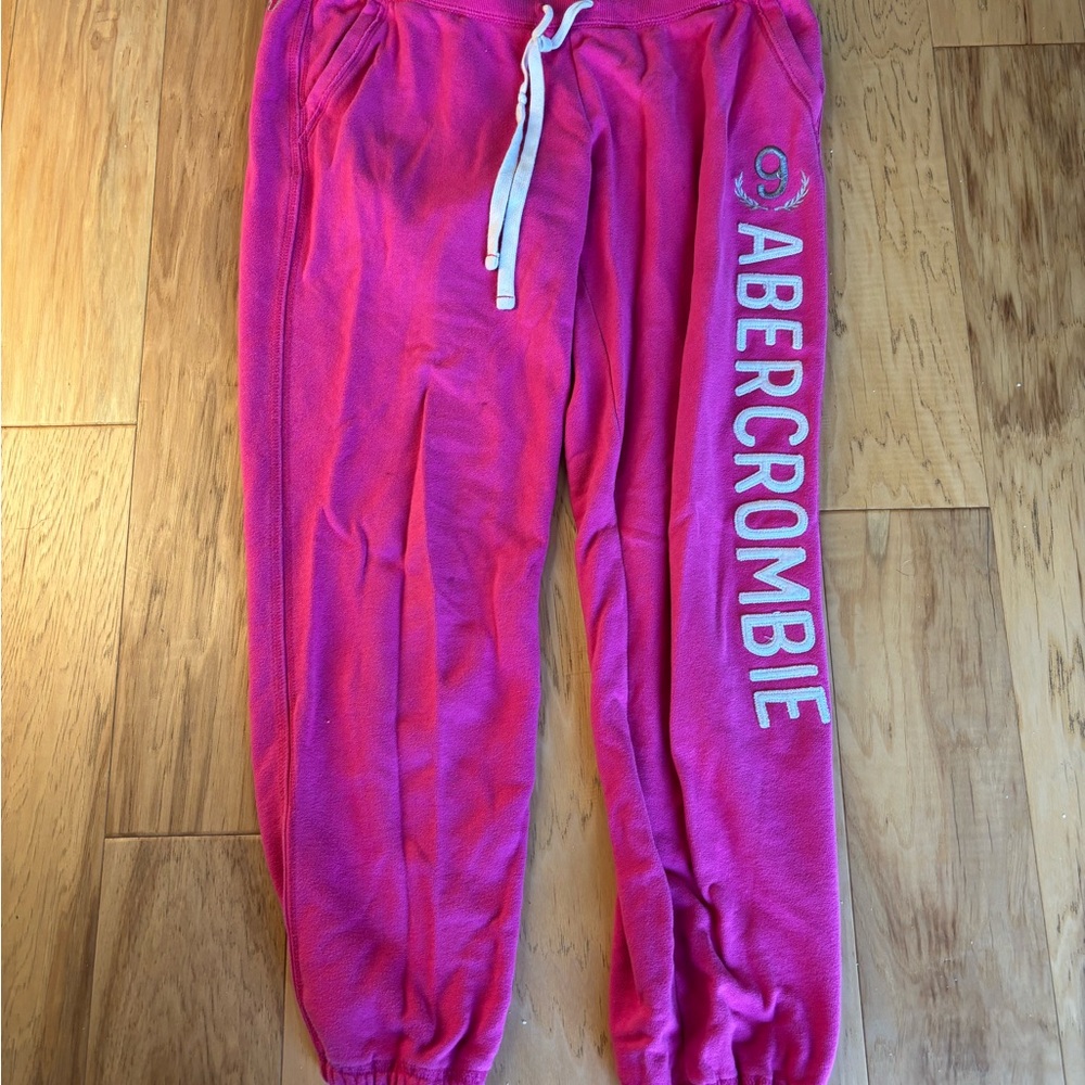Abercrombie & Fitch Hot Pink Joggers